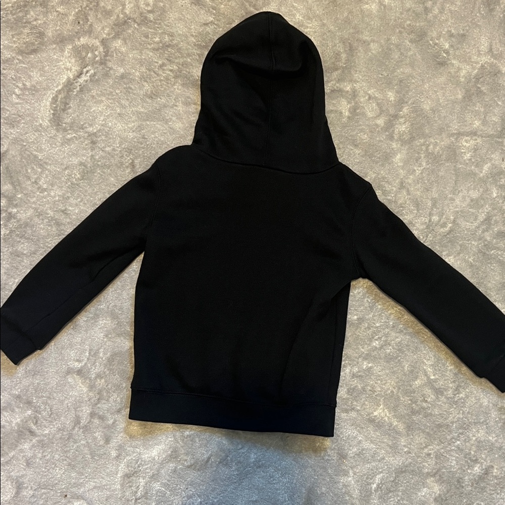 Nike Kids Black Hoodie with Logo Pull Over 3T - Picture 5 of 5